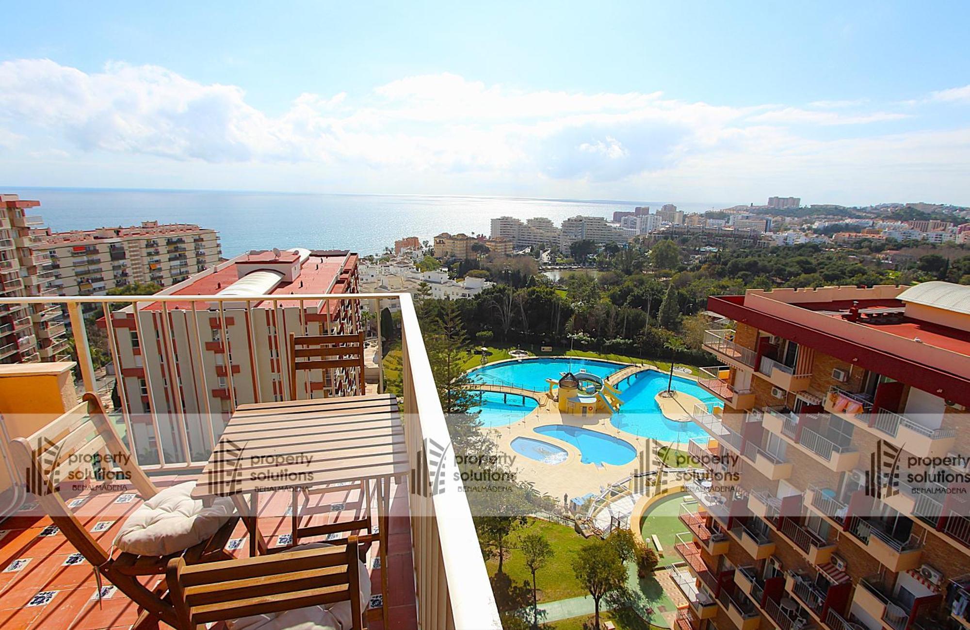 908 Minerva Apartamentos - Vistas Al Mar - Piscina Y Playa Benalmádena Eksteriør billede